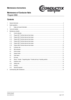 Maintenance Instructions - Maintenance of Conductor Rails Programs of the 0800 series